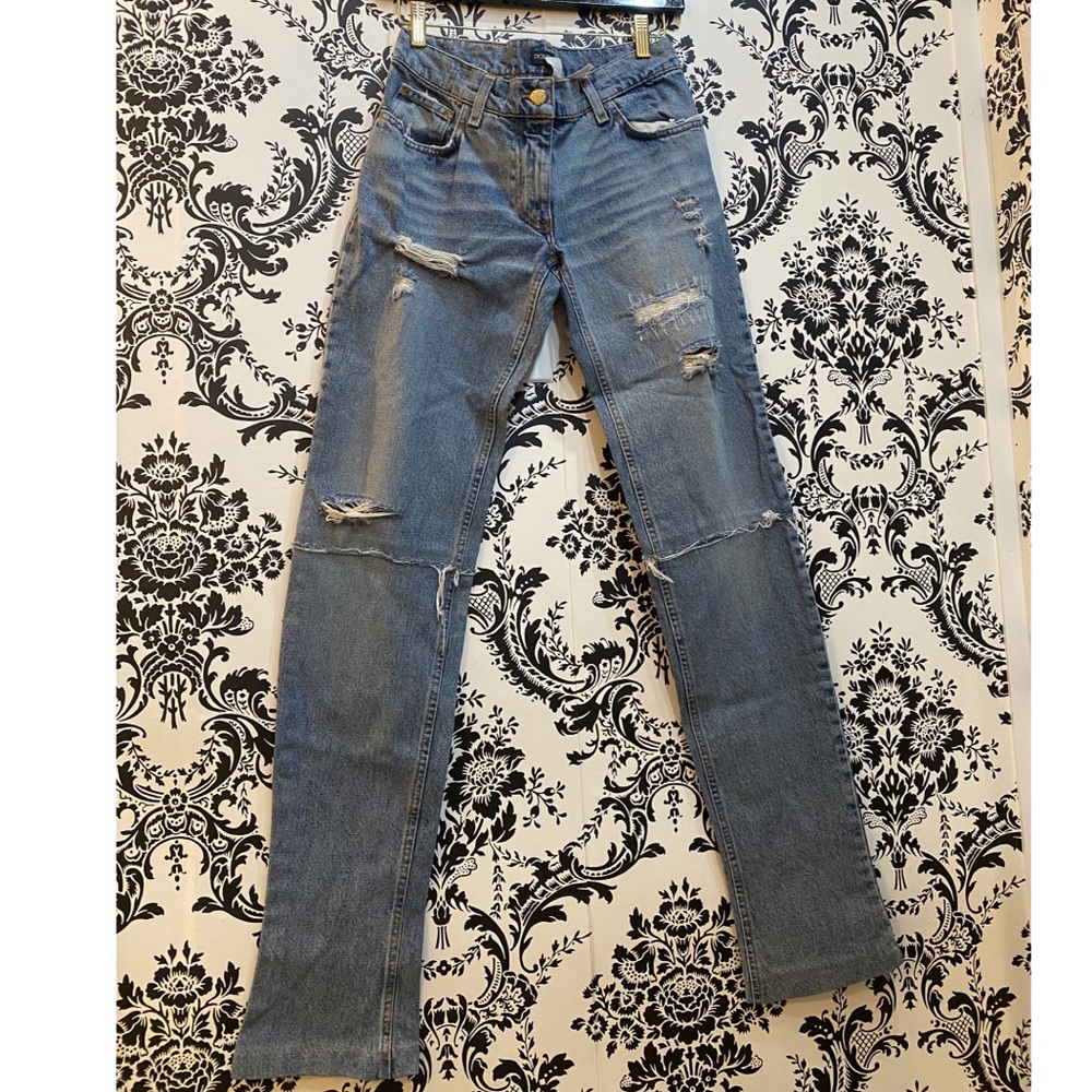 Dolce & Gabbana distressed jeans
